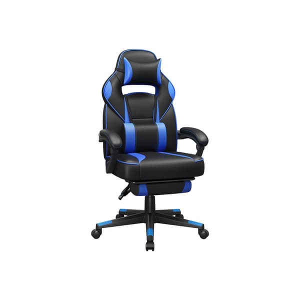 Gamingstol kontorsstol med fotpall