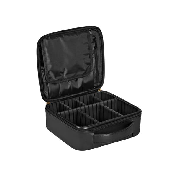 Necessär med avdelare svart