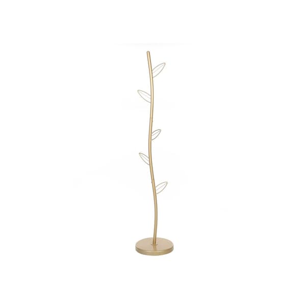 Tøjstativ 5 blade guld