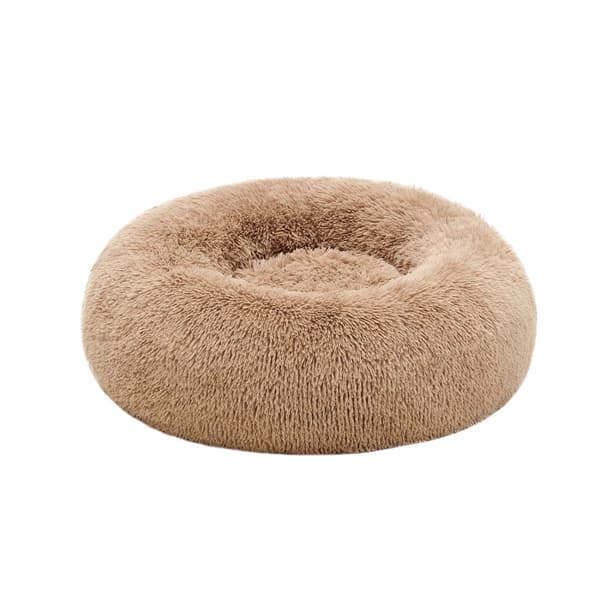 Donutkudde med 70 cm diameter mörkgrå