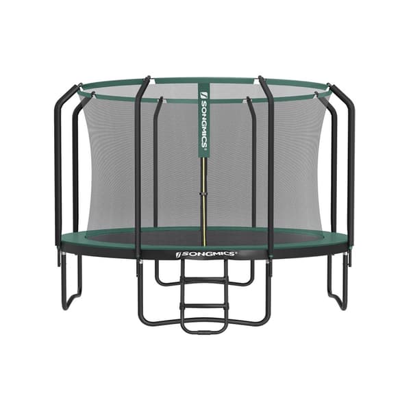 Stor trampolin Ø 366 cm med innernät