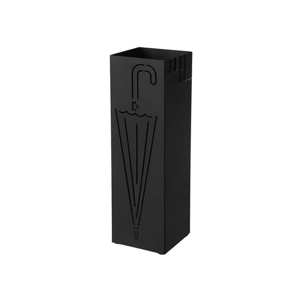 Paraplystativ i sort metal