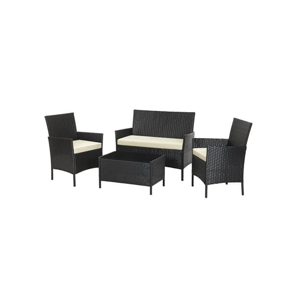 Polyrattan havemøbelsæt