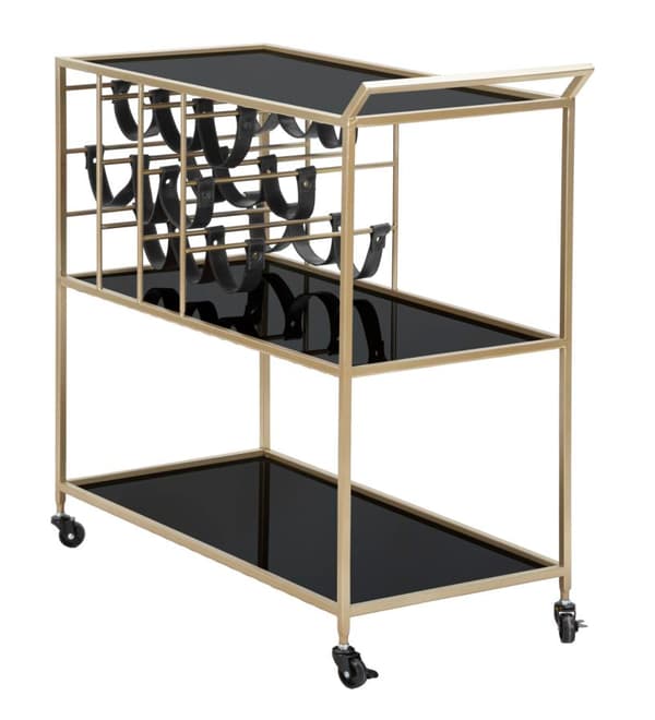 FURNLUX SIDOBORD STRING GULD 79CM