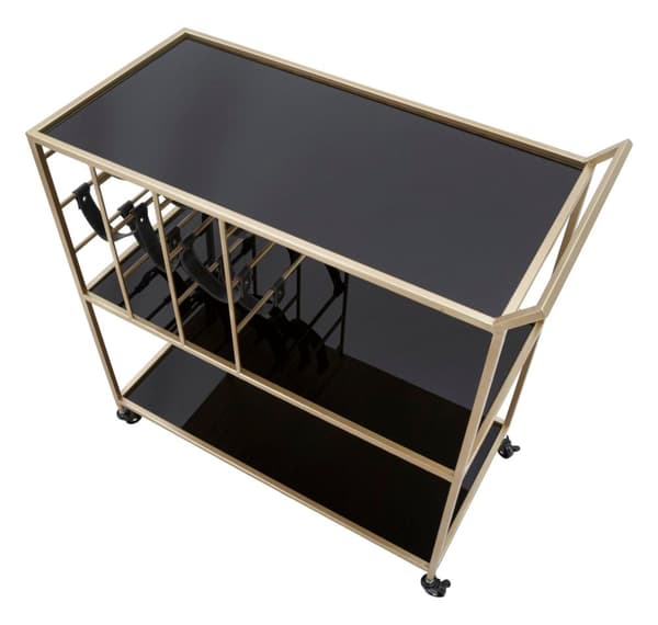 FURNLUX SIDOBORD STRING GULD 79CM