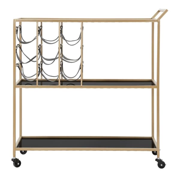 FURNLUX SIDOBORD STRING GULD 79CM