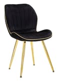 Miniatyrbild 1 av 10: FURNLUX MATSALSSTOL PARIS SVART 46CM (2 ST)