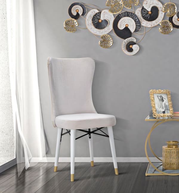 FURNLUX MATSALSSTOL MIMOZA BEIGE 40CM (2 ST)