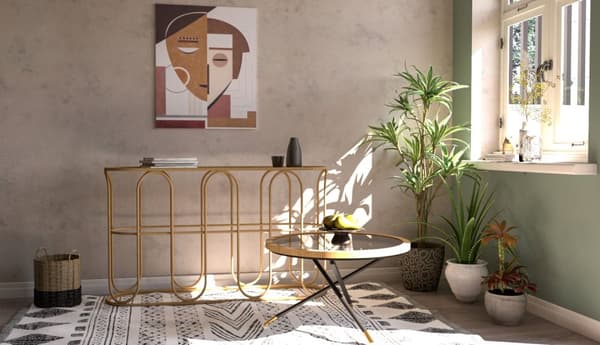 FURNLUX SOFFBORD TAVOLO BEIGE 80CM