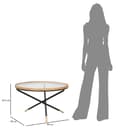 Miniatyrbild 11 av 11: FURNLUX SOFFBORD TAVOLO BEIGE 80CM