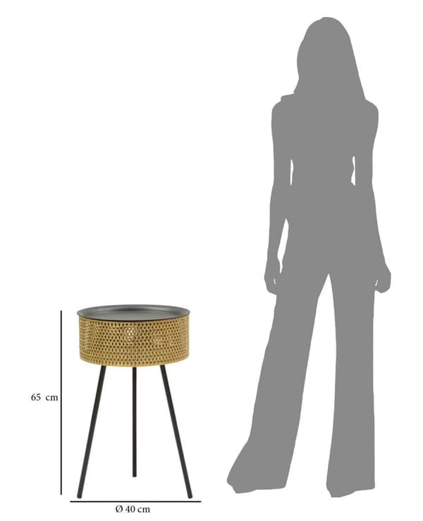 FURNLUX SOFFBORD GLOTY GOLD 40CM