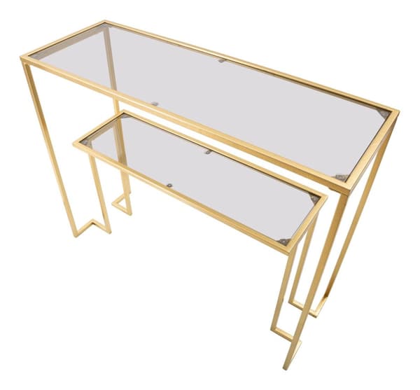 FURNLUX KONSOLBORD NIVEAU GULD 100CM