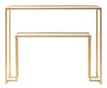 Miniatyrbillede 2 af 8: FURNLUX KONSOLBORD NIVEAU GULD 100CM