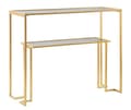 Miniatyrbillede 1 af 8: FURNLUX KONSOLBORD NIVEAU GULD 100CM