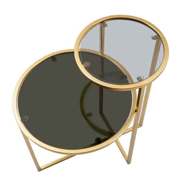 FURNLUX SOFFBORD NIVÅ GULD 50CM
