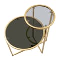 Miniatyrbild 3 av 7: FURNLUX SOFFBORD NIVÅ GULD 50CM