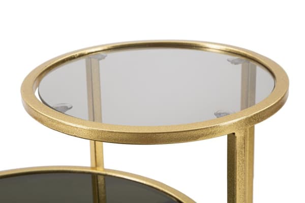 FURNLUX SOFFBORD NIVÅ GULD 50CM