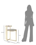 Miniatyrbild 7 av 7: FURNLUX SOFFBORD NIVÅ GULD 50CM
