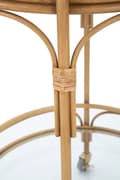 Miniatyrbild 6 av 10: FURNLUX SIDOBORD PANAMA BRUN 51CM