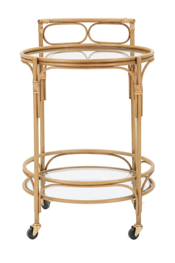 FURNLUX SIDOBORD PANAMA BRUN 51CM