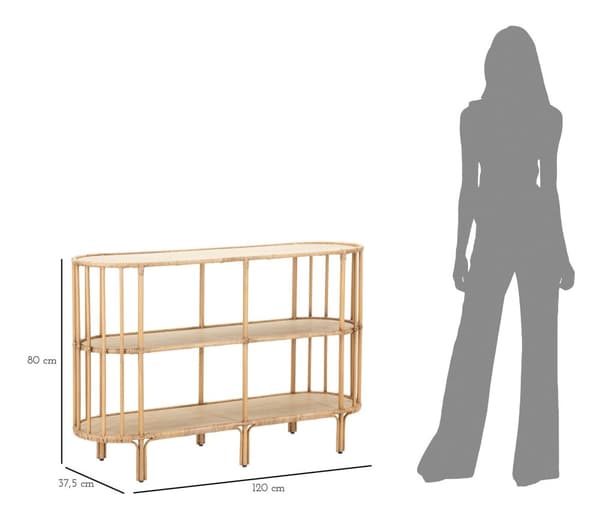FURNLUX KONSOLBORD PANAMA BRUN 120CM