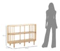 Miniatyrbild 8 av 8: FURNLUX KONSOLBORD PANAMA BRUN 120CM