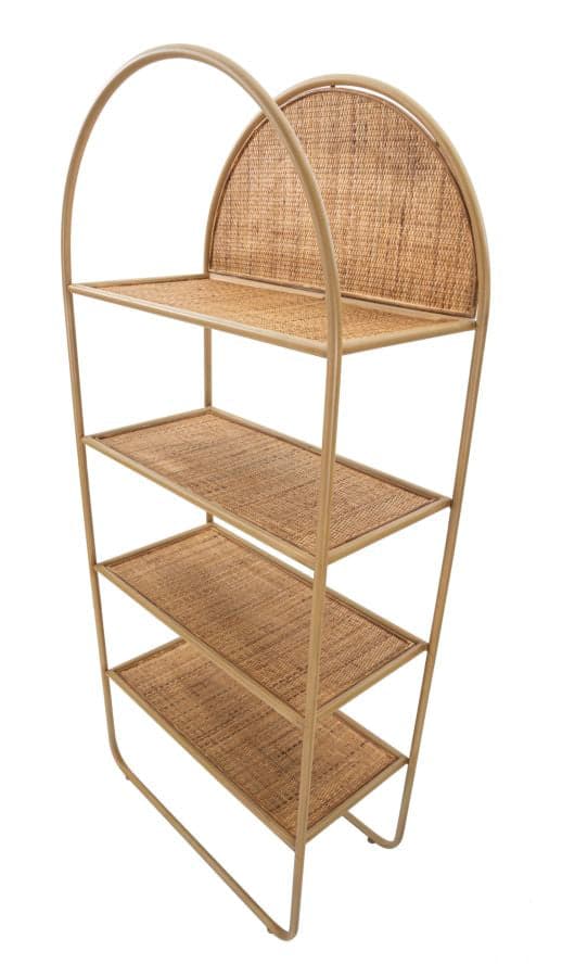 FURNLUX STÅENDE HYLLA PANAMA BRUN 80CM