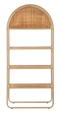 Miniatyrbild 2 av 8: FURNLUX STÅENDE HYLLA PANAMA BRUN 80CM