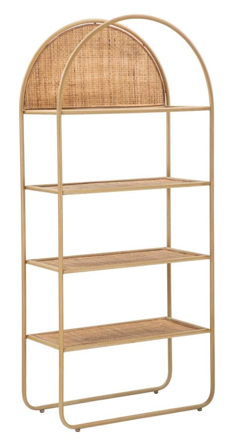 FURNLUX STÅENDE HYLLA PANAMA BRUN 80CM