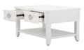 Miniatyrbild 3 av 9: FURNLUX SOFFBORD SHINE WHITE 90CM