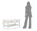 Miniatyrbild 9 av 9: FURNLUX SOFFBORD SHINE WHITE 90CM
