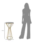 Miniatyrbild 6 av 6: FURNLUX SOFFBORD SIMPLY GOLD 40CM