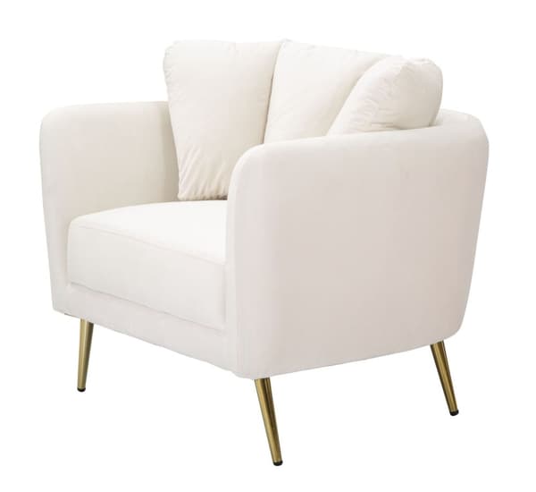 FURNLUX FÅTÖLJ KIEV BEIGE 88CM