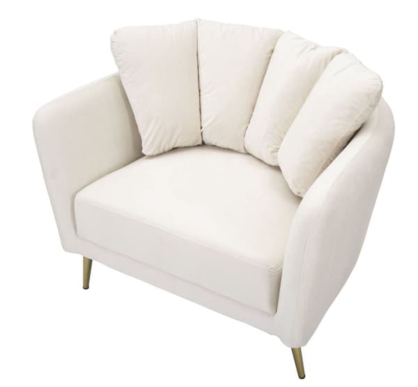 FURNLUX FÅTÖLJ KIEV BEIGE 88CM