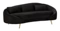 Miniatyrbillede 1 af 11: FURNLUX SOFA OSLO SORT 185CM