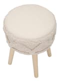Miniatyrbild 4 av 8: FURNLUX SITTPUFF DAMASCO BEIGE 32CM