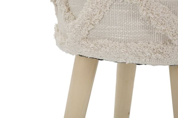 FURNLUX SITTPUFF DAMASCO BEIGE 32CM