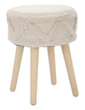 Miniatyrbild 1 av 8: FURNLUX SITTPUFF DAMASCO BEIGE 32CM