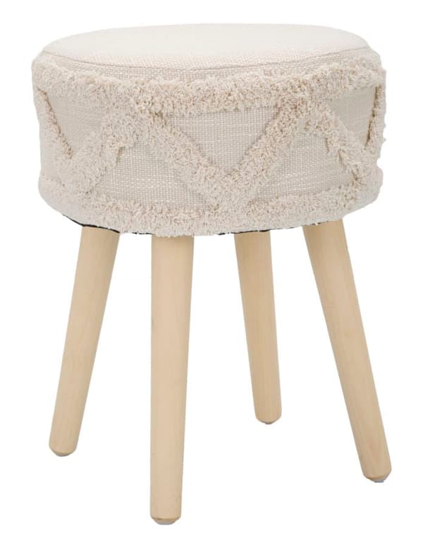 FURNLUX SITTPUFF DAMASCO BEIGE 32CM