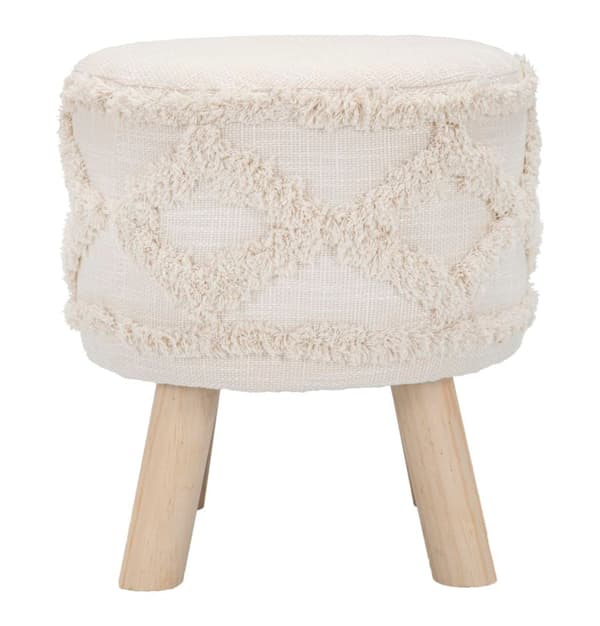 FURNLUX SITTPUFF DAMASCO BEIGE 35CM