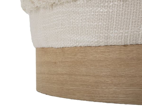 FURNLUX SITTPUFF DAMASCO BEIGE 40CM