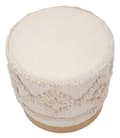 Miniatyrbild 2 av 6: FURNLUX SITTPUFF DAMASCO BEIGE 40CM