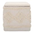 Miniatyrbild 5 av 8: FURNLUX SITTPUFF DAMASCO BEIGE 40CM