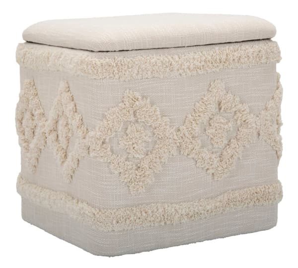 FURNLUX SITTPUFF DAMASCO BEIGE 40CM