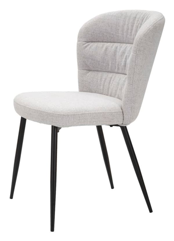 FURNLUX MATSALSSTOL LOSANNA GRÅ 58CM (2 ST)