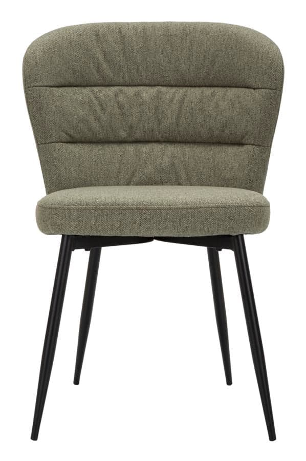 FURNLUX SPISESTUESTOL LOSANNA GRØN 58CM (2 STK.)
