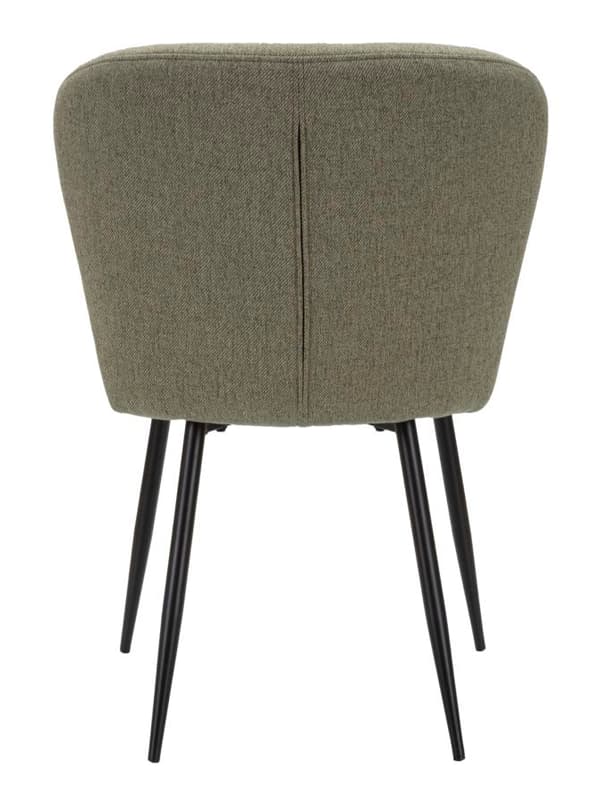 FURNLUX SPISESTUESTOL LOSANNA GRØN 58CM (2 STK.)