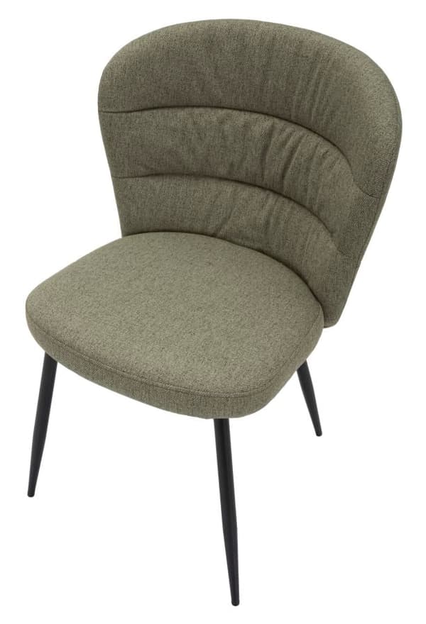 FURNLUX SPISESTUESTOL LOSANNA GRØN 58CM (2 STK.)