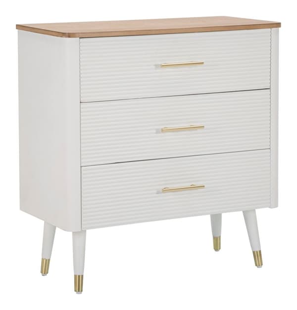 FURNLUX BYRÅ MATERA VIT 78CM