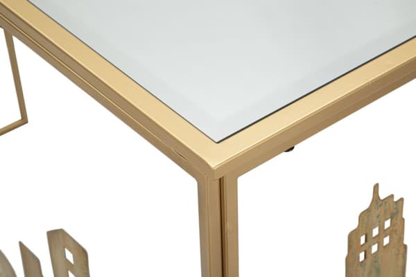 FURNLUX KONSOLBORD CITY GOLD 110CM
